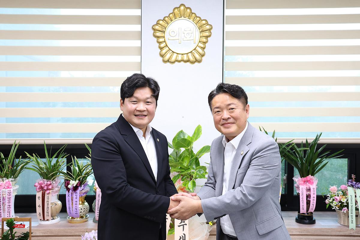 검단구의회-남동구의회 상견례(2026.07.09.) 사진