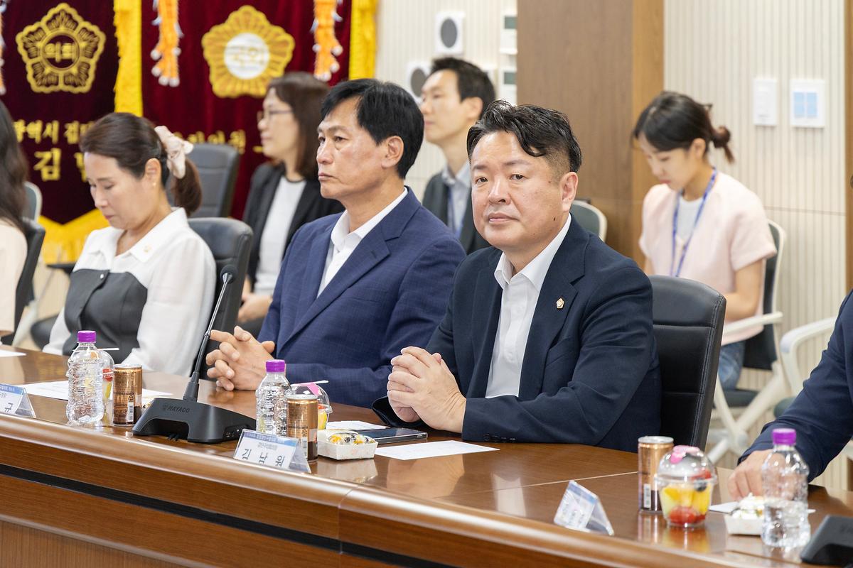 민주평화통일자문회의 검단구협의회 현판식 및 개소식(2026.07.31.) 사진