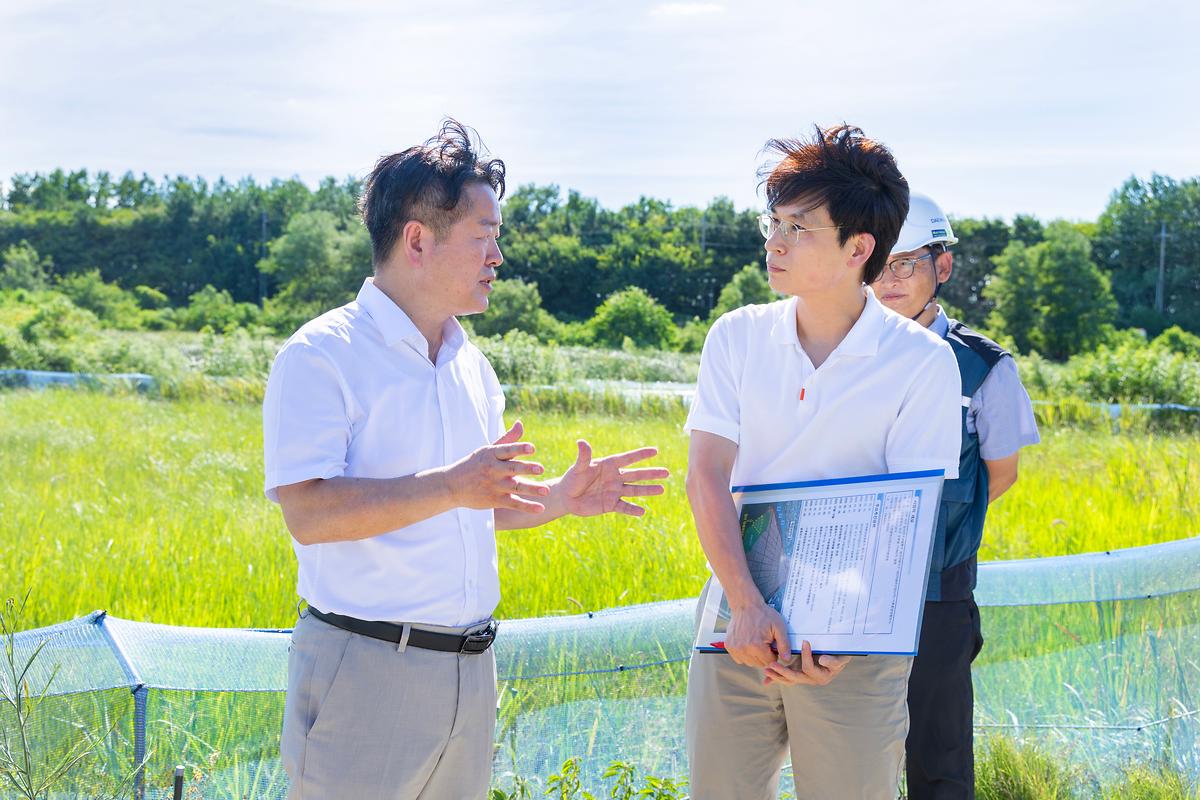 검단2산업단지 조성사업 관련 현장방문(2026.08.12.) 사진