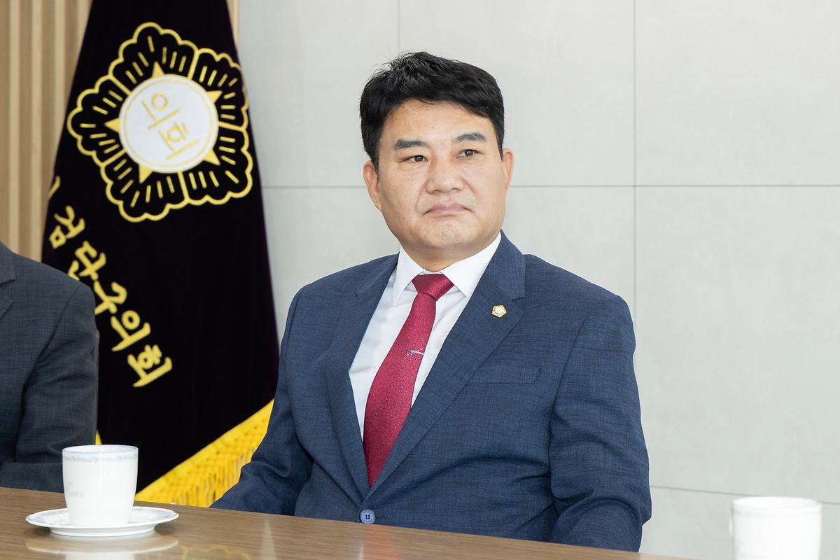 검단구청장과 티타임(2026.07.01.) 사진