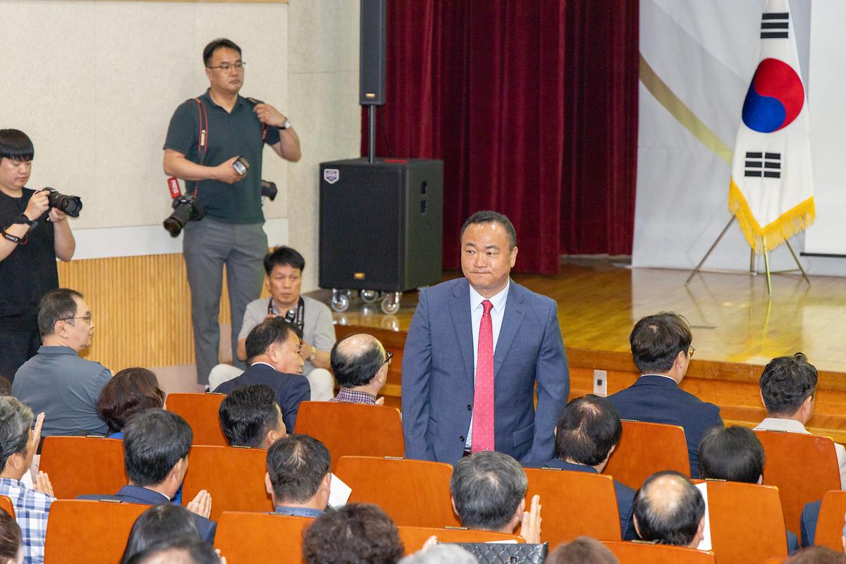 초대 검단구청장 취임식(2026.07.02.) 사진