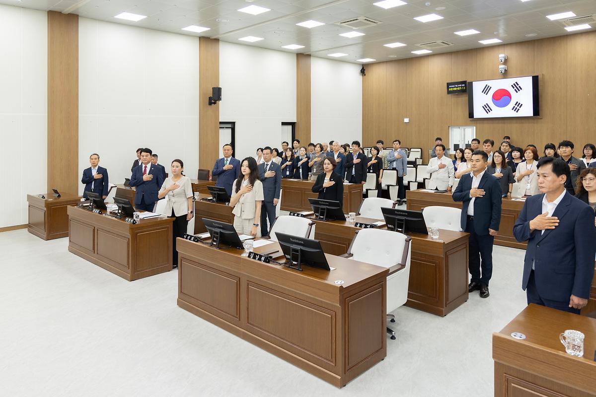 제2회 임시회 제1차 본회의(2026.07.24.) 사진