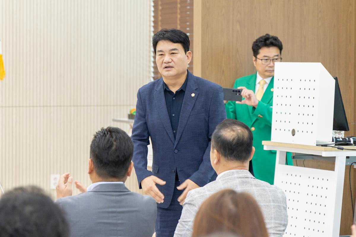 검단구 자율방재단 발대식(2026.09.09.) 사진