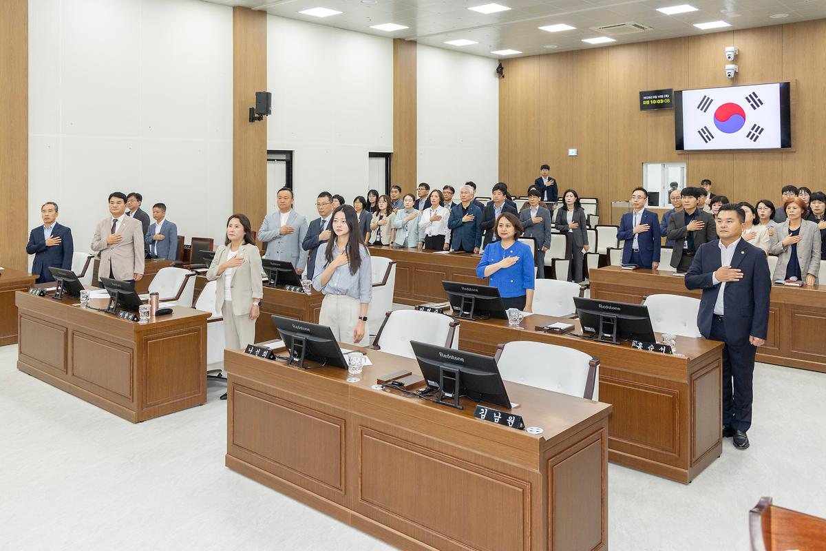 제3회 임시회 제1차 본회의(2026.09.10.) 사진