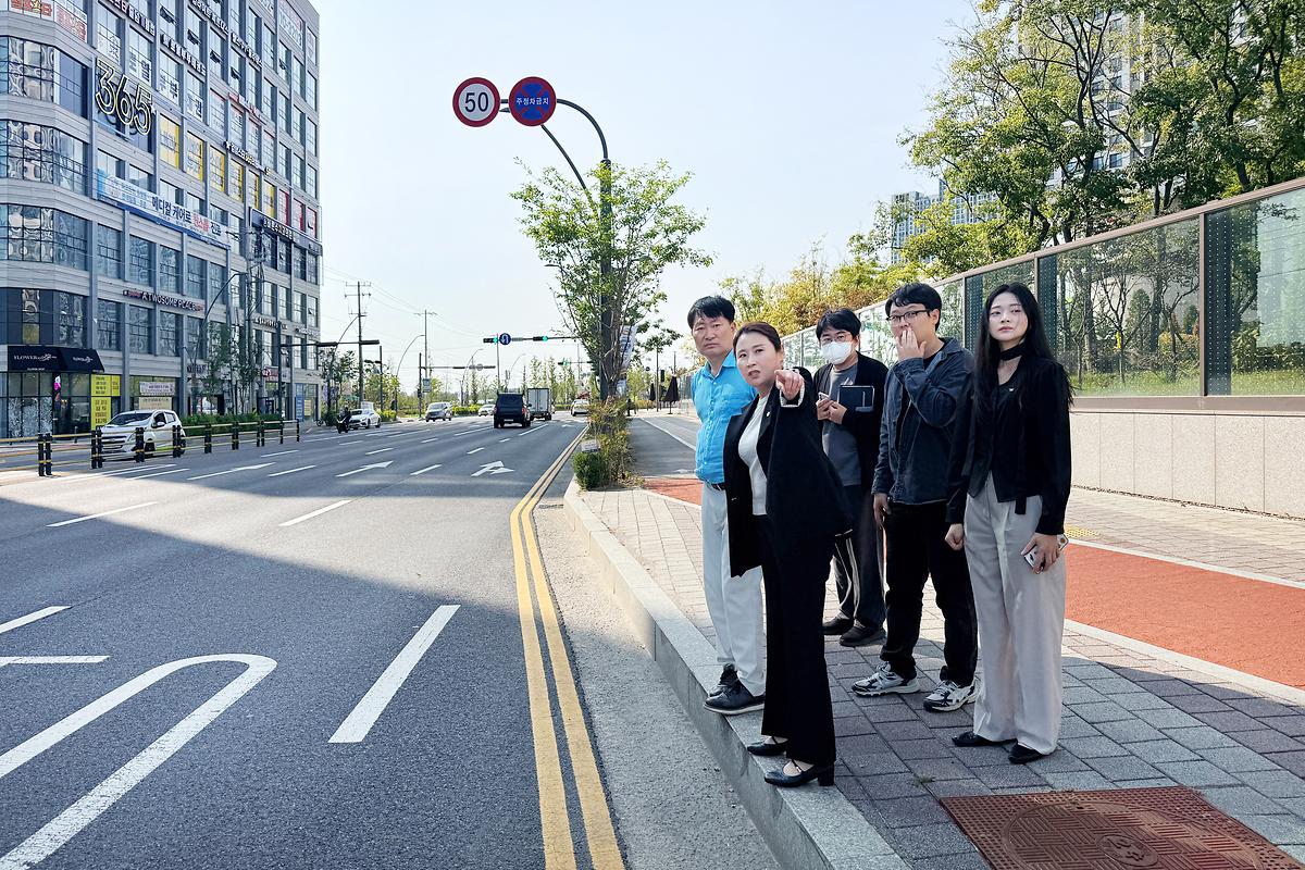 한들로 교통환경 개선 주문(2026.09.30.) 사진